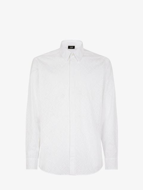FENDI White cotton shirt