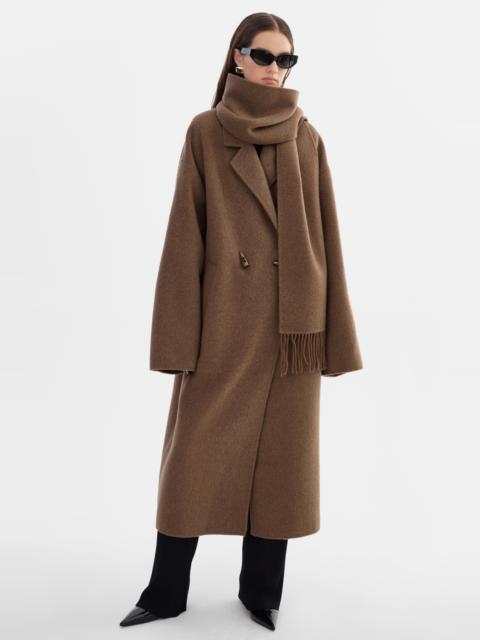 LAMARQUE TWILA | Wool Scarf Coat