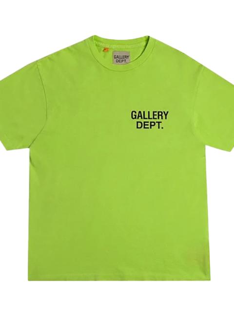 GALLERY DEPT. Souvenir T-Shirt "Lime Green / Black" D405165B