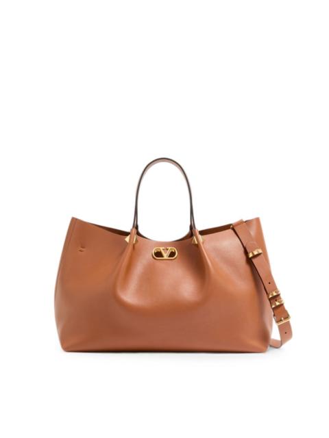 Valentino VLogo Signature large leather tote
