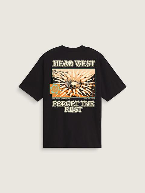 Vans Head West Forget The Rest Short Sleeve Tee
