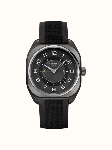 Hermes H08 watch, 39 x 39 mm