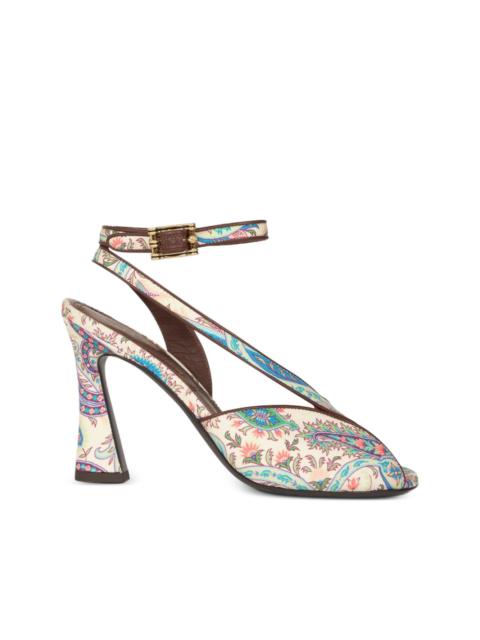 Etro printed ankle-strap sandals