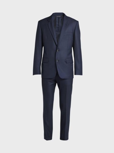 Loro Piana Men's Modern-Fit Wool Two-Button Suit