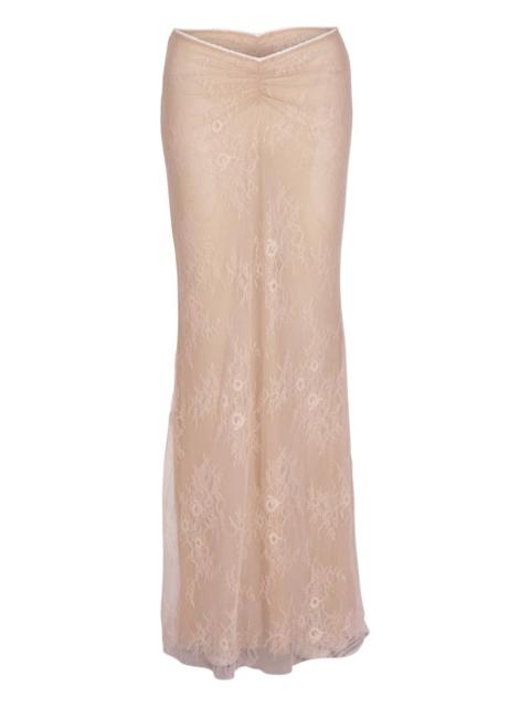 BANANHOT Balena lace skirt