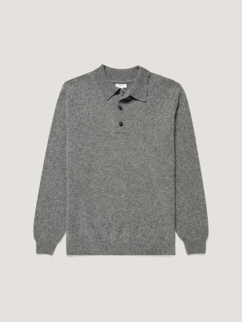 Sunspel Lambswool Polo Shirt