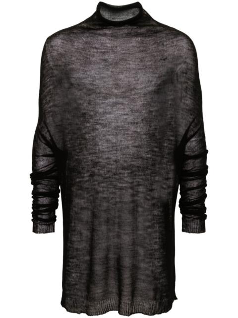 Rick Owens Shroud open-knit jumper