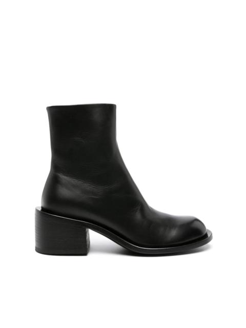 Marsèll Allucino 60mm leather ankle boots
