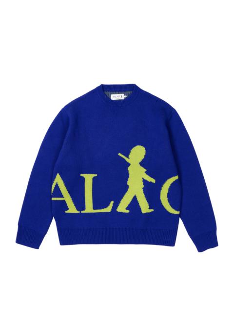 PALACE PALACE GUARD KNIT ROYAL BLUE