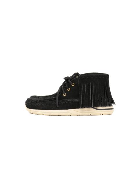 visvim VOYAGEUR MOC SHAMAN-FOLK W BLACK