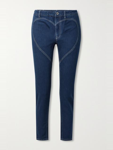 Burberry High-rise skinny jeans