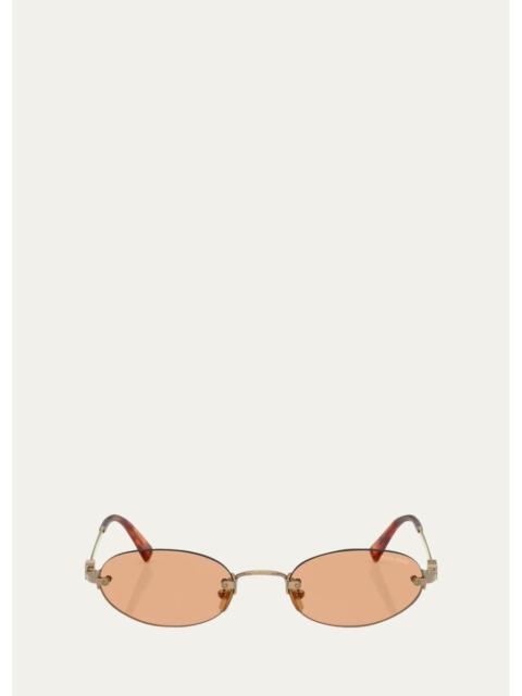 Miu Miu A54S 51MM Oval Sunglasses