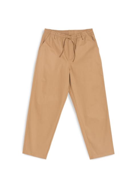 Bather Khaki Herringbone Leisure Pant