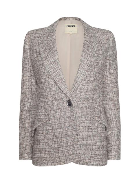 L'AGENCE Chamberlain Tweed Blazer