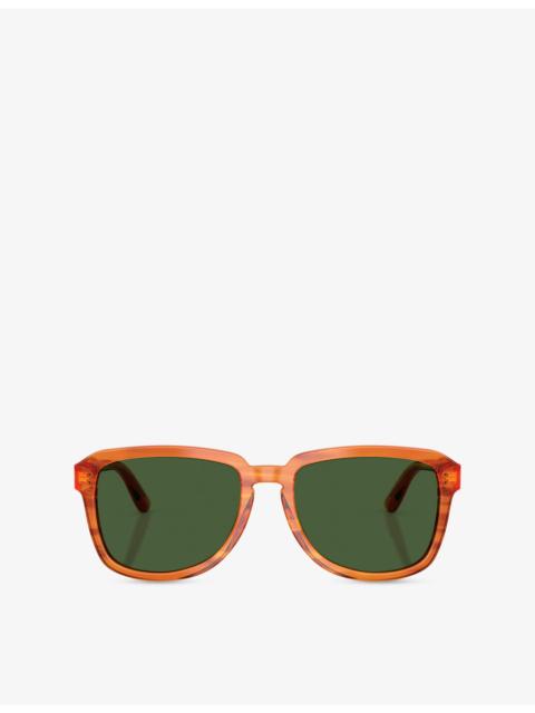 Dolce & Gabbana DG4566 Square-Frame Acetate Sunglasses