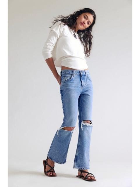 FREE PEOPLE We The Free Elowen Cropped Flare Jeans