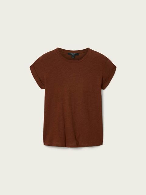 ALLSAINTS ANNA CREW NECK SHORT SLEEVE T-SHIRT