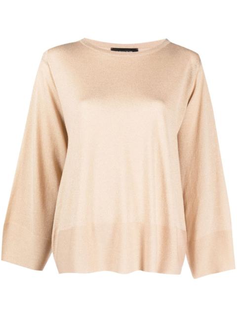 FABIANA FILIPPI oversized boat-neck jumper