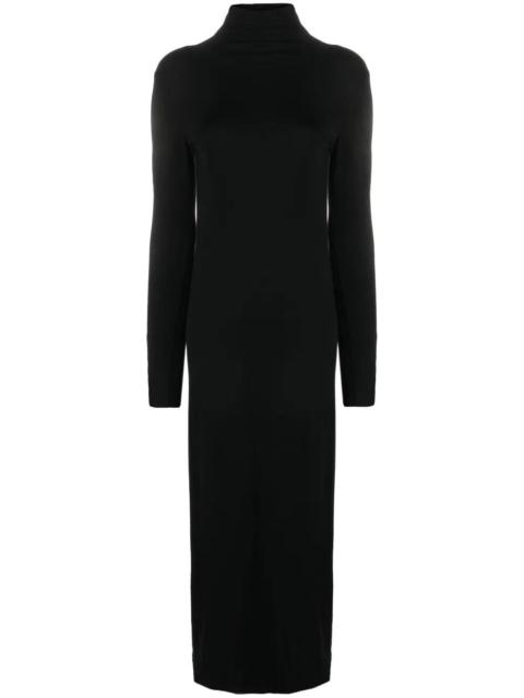 thom/krom Introducing the 'HIGH NECK MIDI DRESS' by THOM KROM, a stunning addition to your wardrobe. This eleg