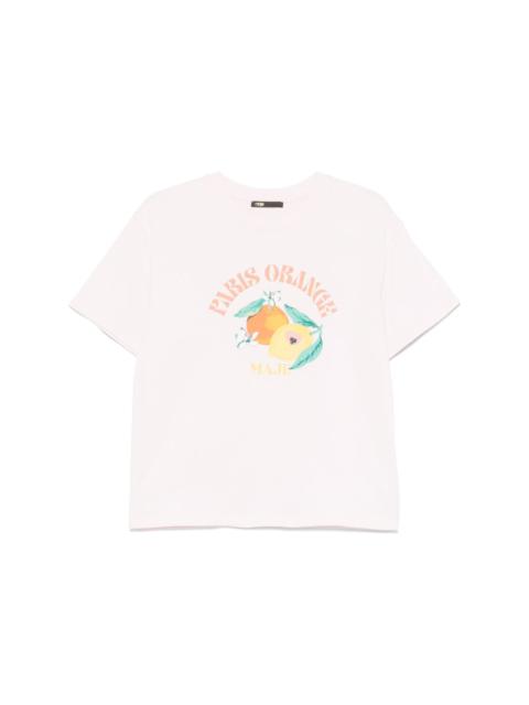 maje graphic-print T-shirt