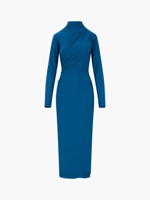 Hill House Home The Rizzo Dress - Peacock Blue