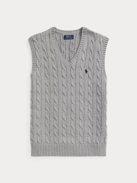 Polo Ralph Lauren Cable-Knit Cotton Sweater Vest