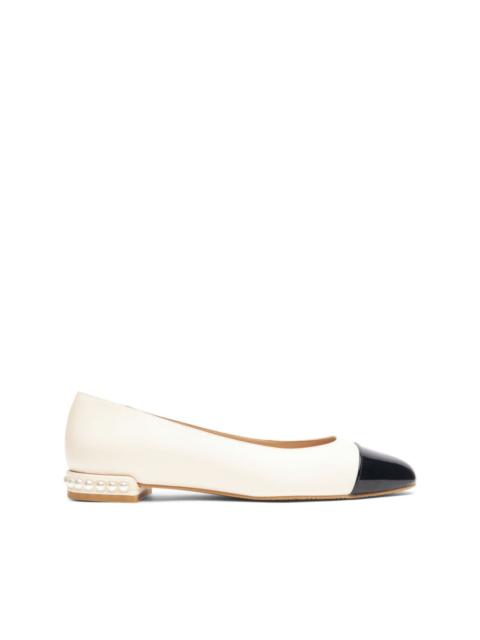 Stuart Weitzman Pearl Flat leather ballerina shoes