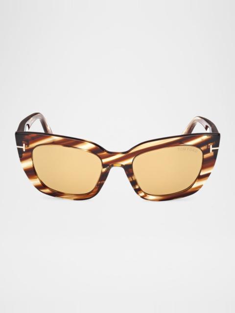 TOM FORD Athena Acetate Cat-Eye Sunglasses