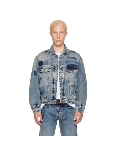 Diesel Blue D-Denver-S2 Denim Jacket