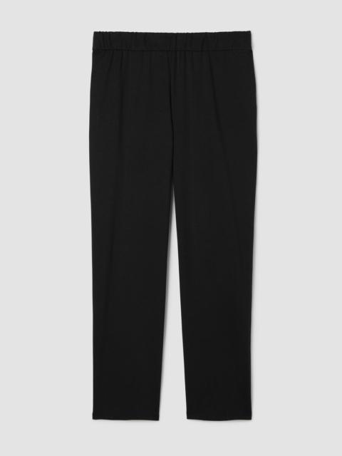 EILEEN FISHER Cotton Blend Ponte Straight Pant