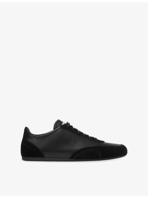 JIMMY CHOO Sunny M Suede and Leather Trainers