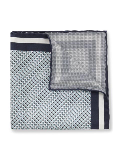 BOSS HAND-MADE POCKET SQUARE IN SILK