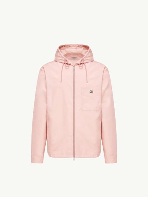 Moncler Cotton Blend Poplin Shirt Jacket