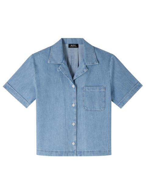 A.P.C. Maeva short-sleeve shirt