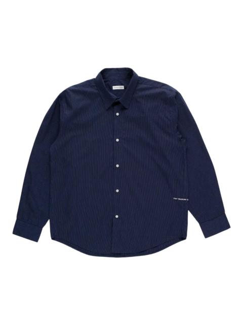 Pop Trading Company Striped Logo Shirt