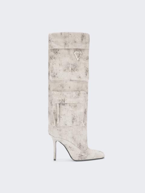 Sienna Tube Boot 105mm Sand Melange