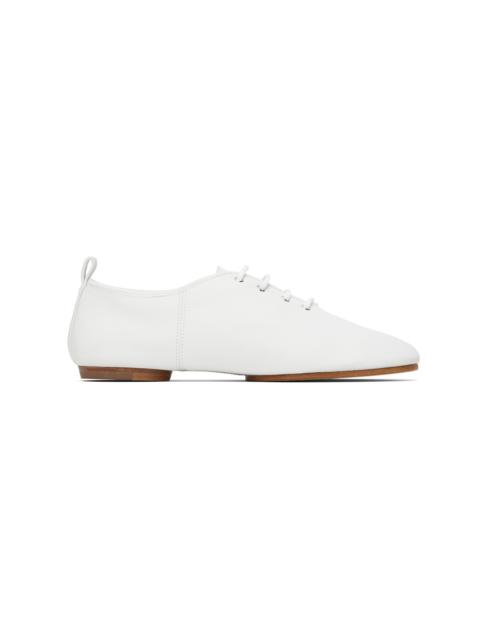 Maison Margiela White Tabi Jazz Lace-up Derbys