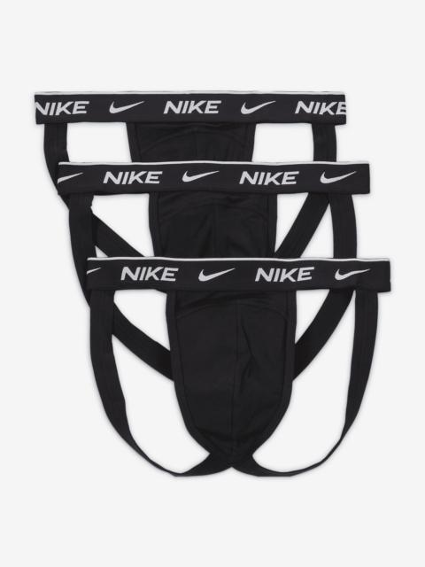 Nike Nike Dri-FIT Essential Cotton Stretch Men's Jock Strap (3-Pack)