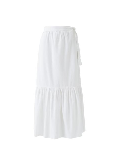 MELISSA ODABASH MONROE WHITE SKIRT