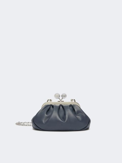 WEEKEND Max Mara NEMBI Extra-small Pasticcino Bag in shiny sheepskin - ULTRAMARINE