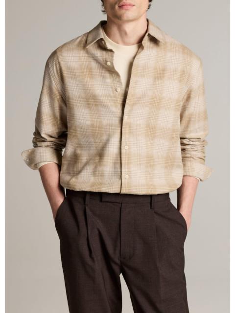 Vince Ballow Plaid Cotton Button-Front Shirt