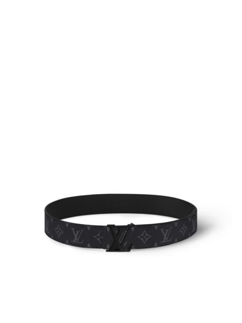 Louis Vuitton LV Initiales 40mm Matte Black Belt