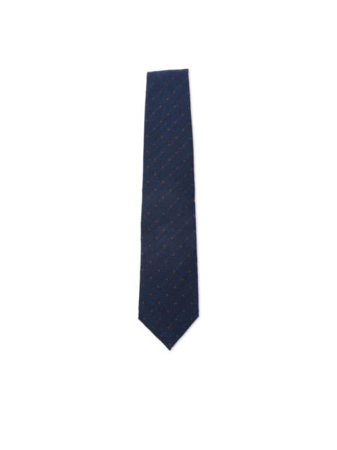 CORNELIANI polka dot-pattern tie