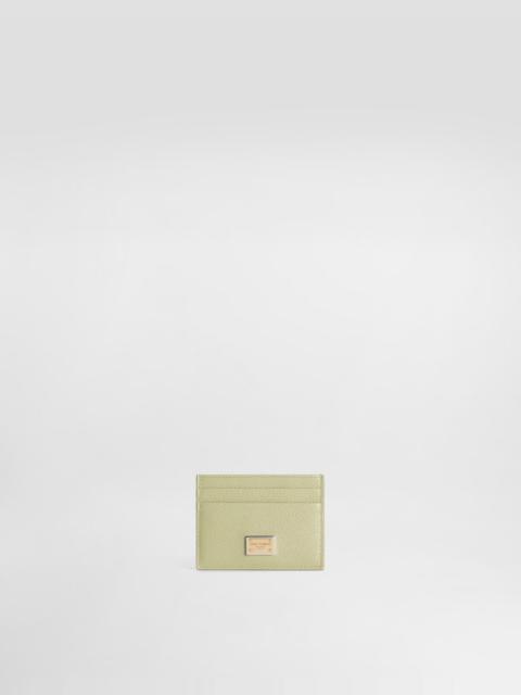 Dolce & Gabbana Dauphine calfskin card holder