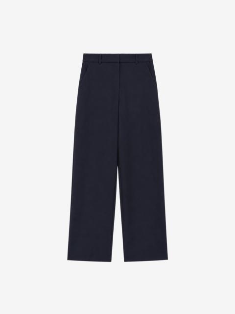 The Frankie Shop Trofa Curved Trousers - Navy