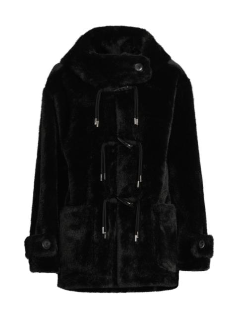KOBI HALPERIN Women's Rosie Faux-Fur Coat - Black