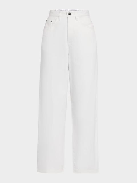MARIA McMANUS Massive Wide-Leg Denim Pants