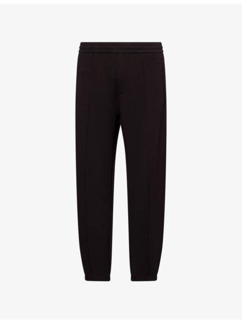 EMPORIO ARMANI Tapered-Leg Relaxed-Fit Stretch-Cotton Blend Jogging-Bottoms