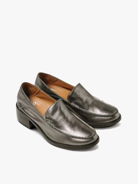 beek Owl Leather Heeled Loafer