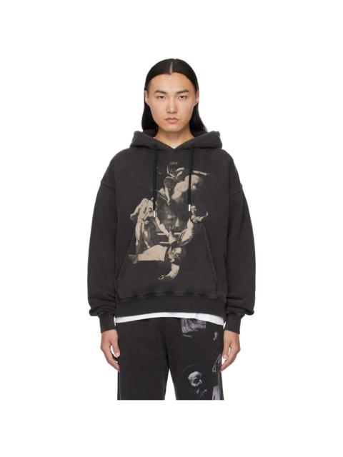 Off-White printed hoodie